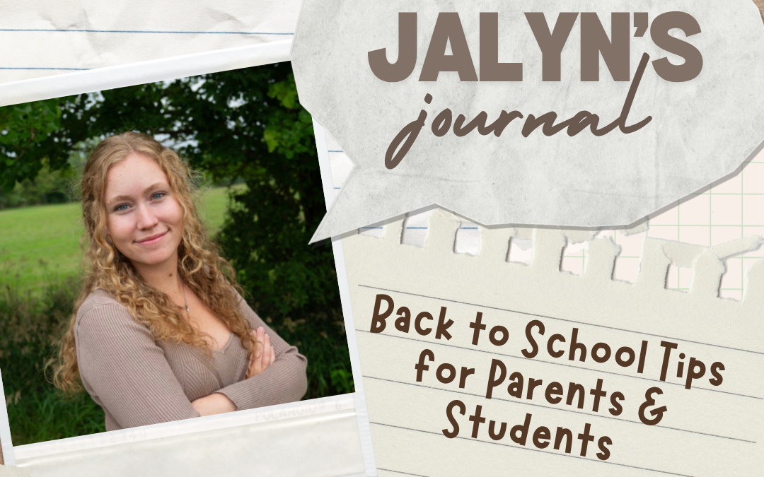 Back to School Tips for Parents & Students