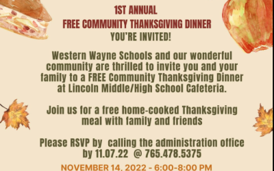 Western Wayne Schools Gives Back at Thanksgiving